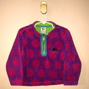 The black dog fleece pullover 4T